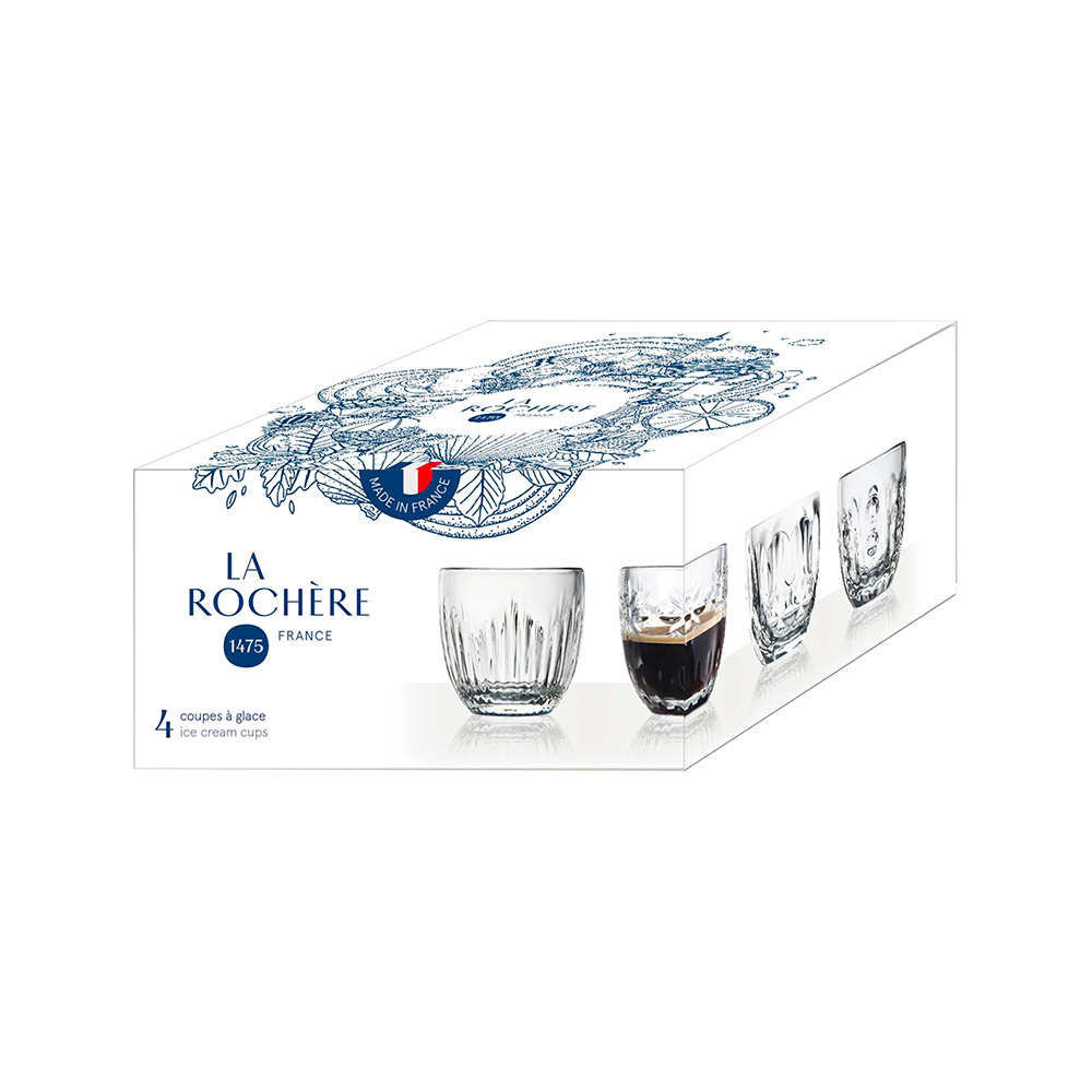 La Rochere Troquet Espresso Cups - Set of 4 - La Rochere