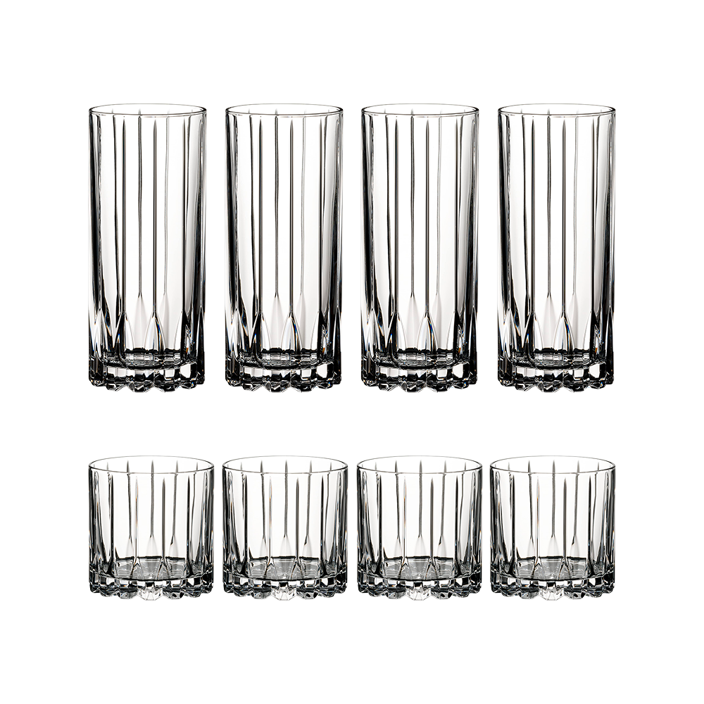 Riedel Drink Specific Glassware Rocks & Highball (Set of 8)