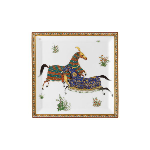 Cheval d'Orient Hermès Plato Cuadrado N°4