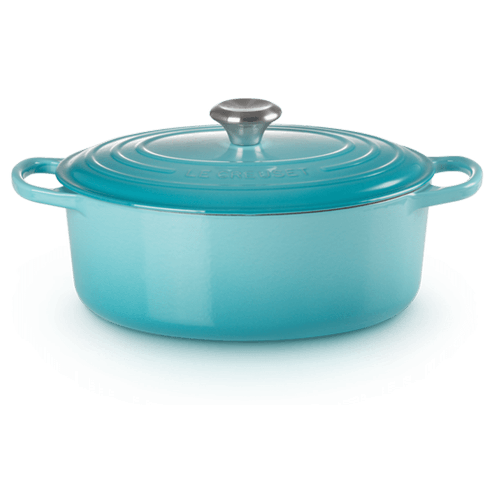 Olla Ovalada Caribbean Blue Le Creuset G&G Home