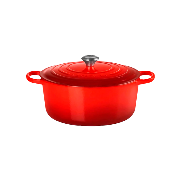 Olla Redonda Cocotte Rojo 30 Le Creuset