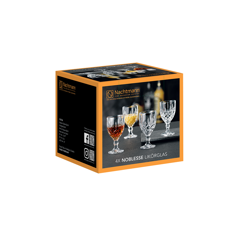Noblesse Copa Goblet para Licor Nachtmann (set de 4)