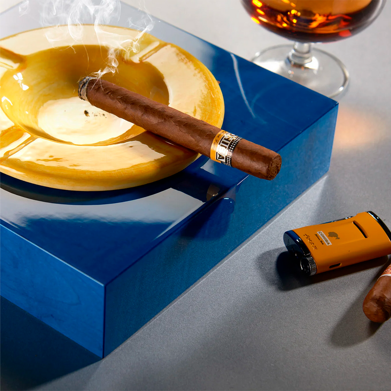 Cenicero para Puros Roma Veined Blue Morici