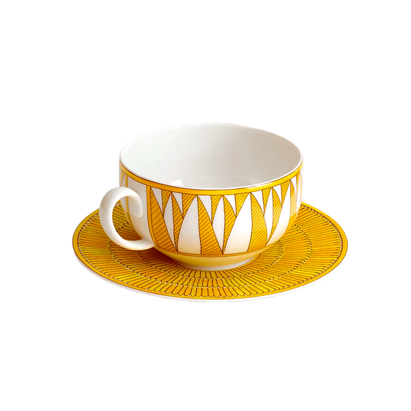 Soleil D'Hermes Taza y Platillo para Café