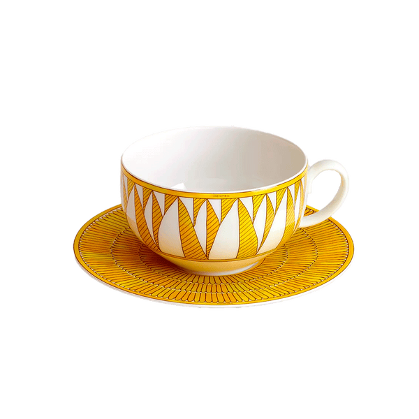 Soleil D'Hermes Taza y Platillo para Café