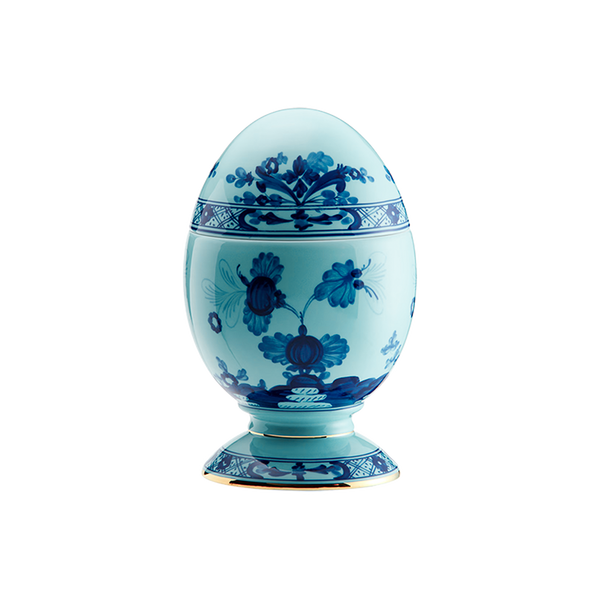 Oriente Italiano Egg w/Cover Iris Ginori 1735