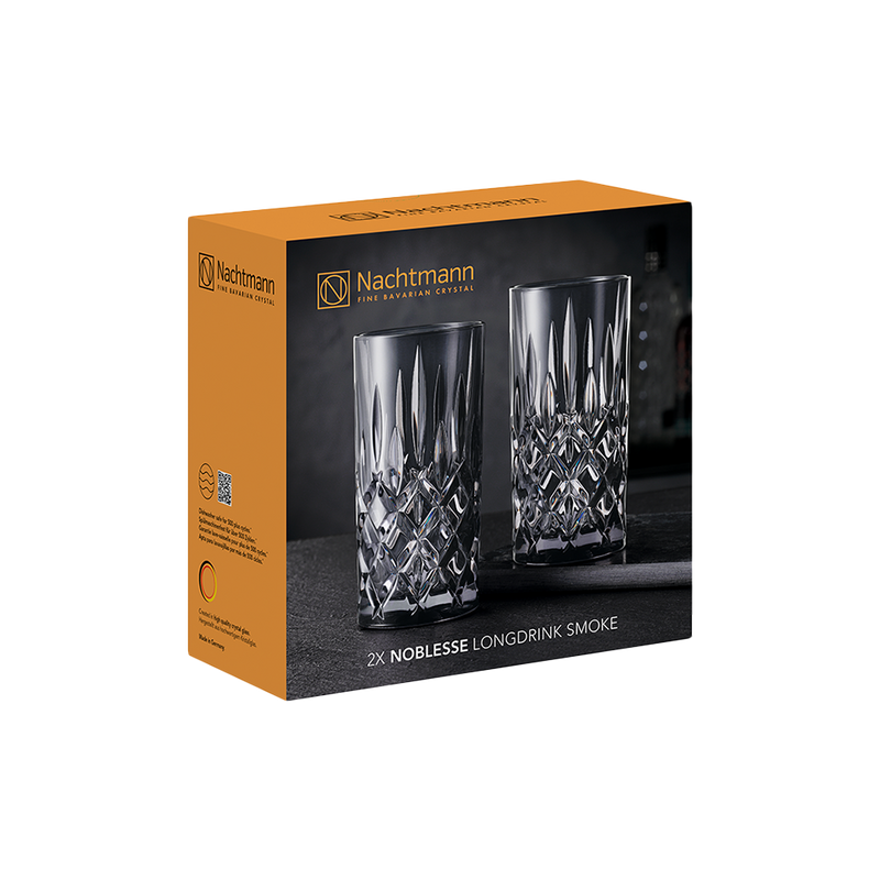 NOBLESSE SMOKE VASO ALTO NACHTMANN (SET DE 2)