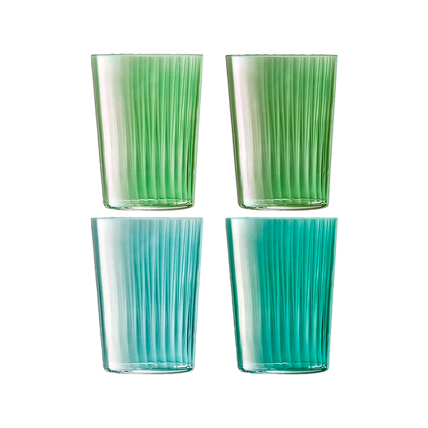 Vasos Altos Color Mix LSA (Set de 4)