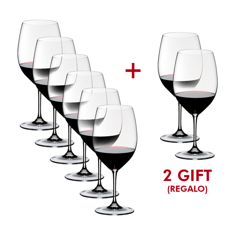 Vinum Riedel Copa Cabernet Sauvignon/Merlot (set de 8)