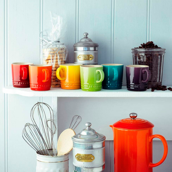 Mug Rainbow para Expreso Le Creuset (set de 6)