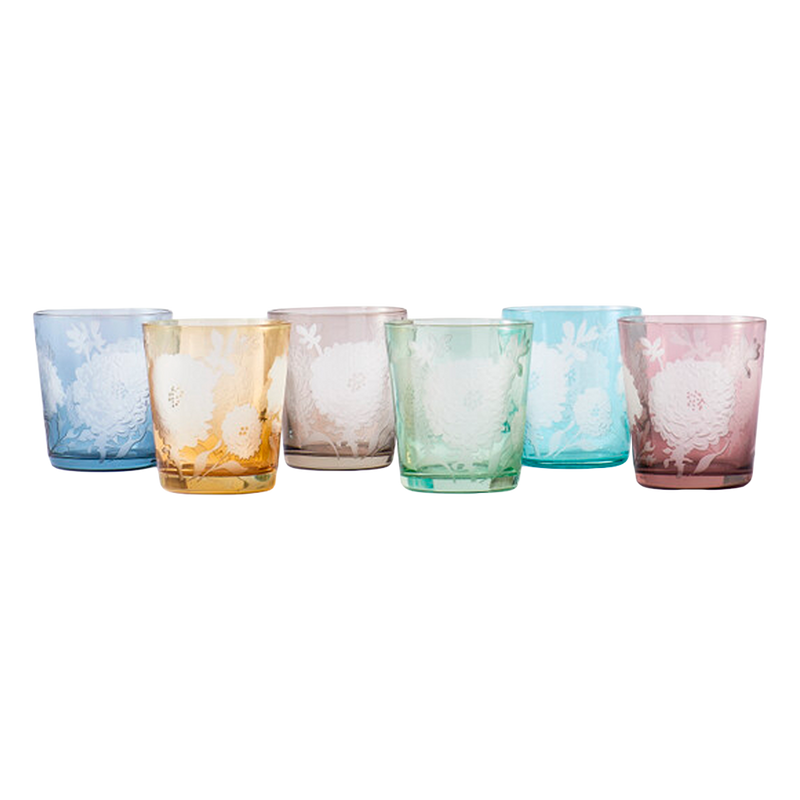 Vasos Peony Polspotten (Set de 6)