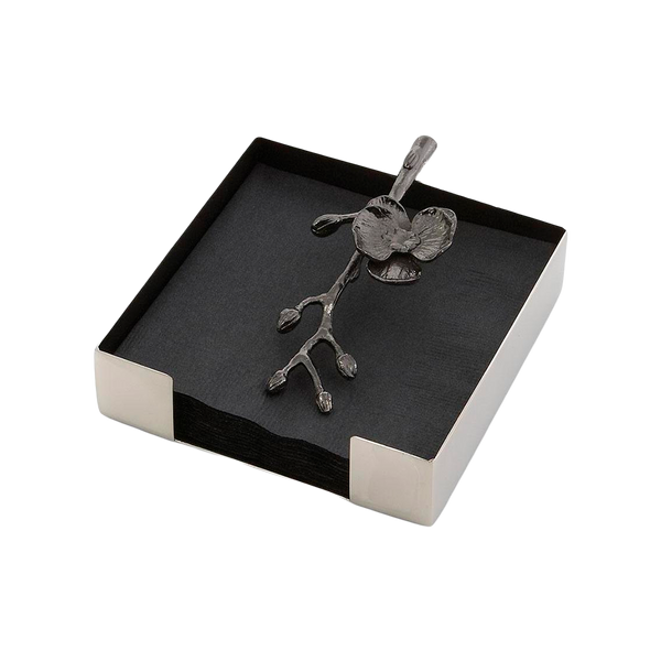 Servilleteros Cóctel Black Orchid Michael Aram