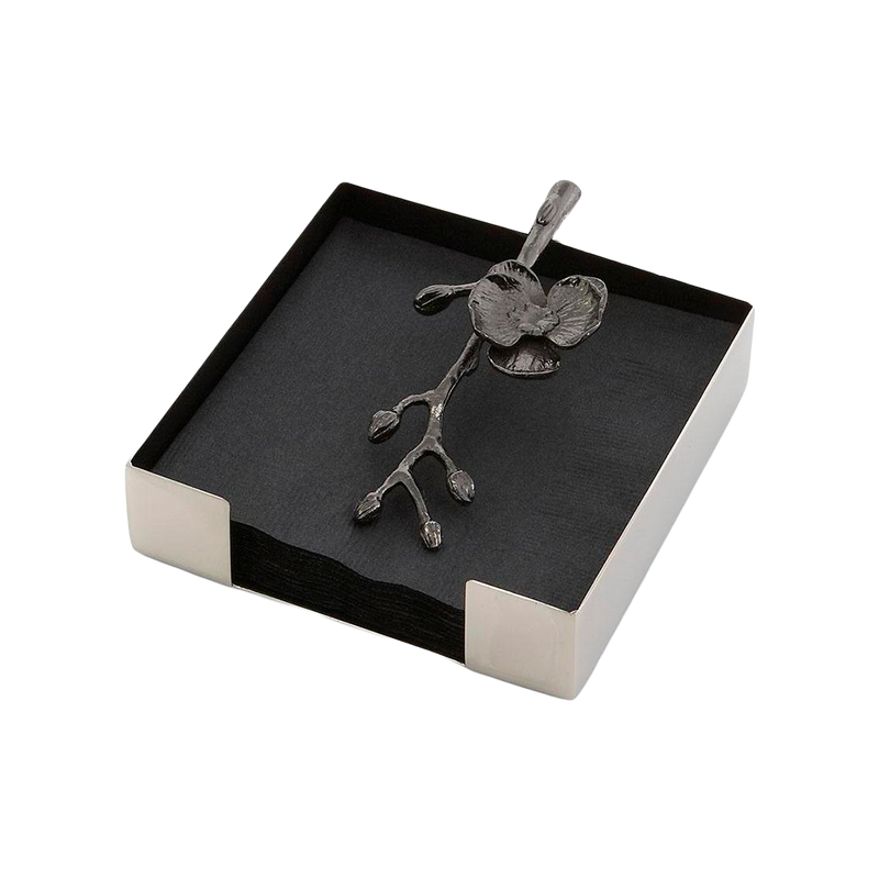 Servilleteros Cóctel Black Orchid Michael Aram