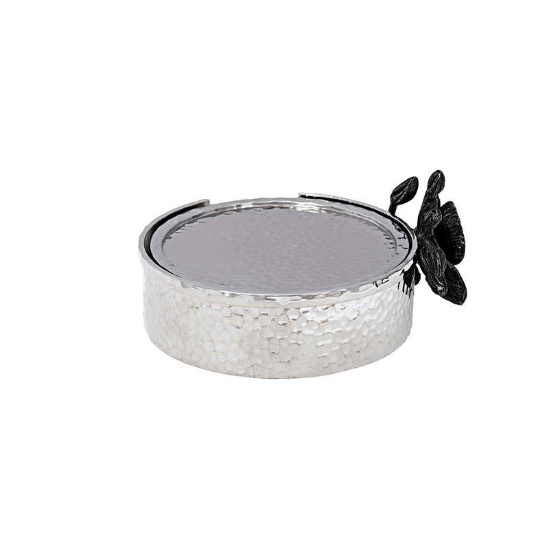 Posavasos Black Orchid Michael Aram