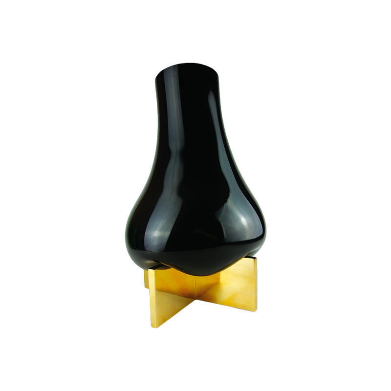 Florero Cross Gravity Black Bronze Vanessa Mitani