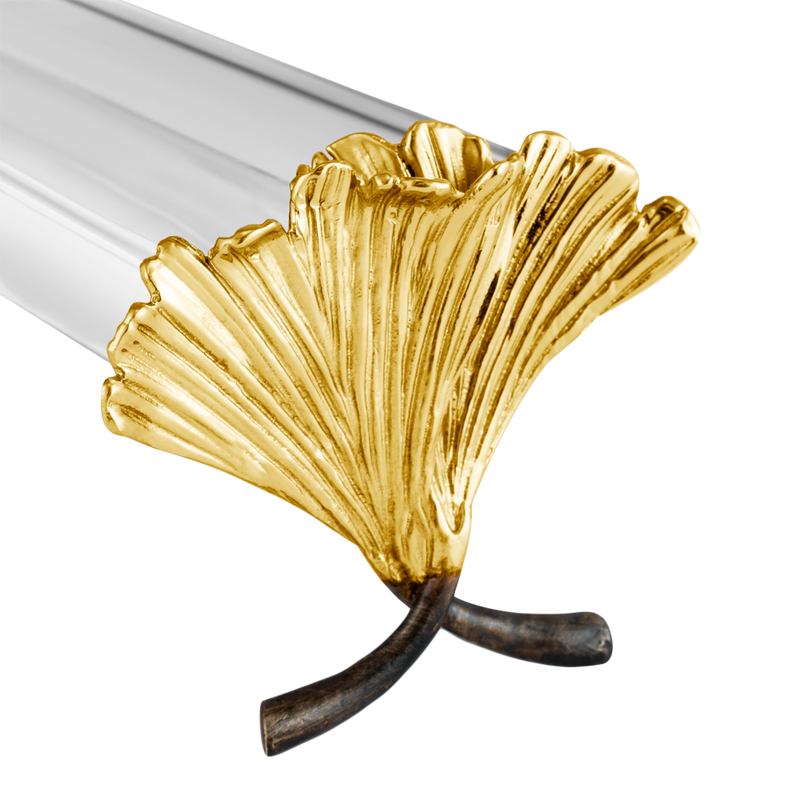 Plato para Macarrones Golden Ginkgo Michael Aram