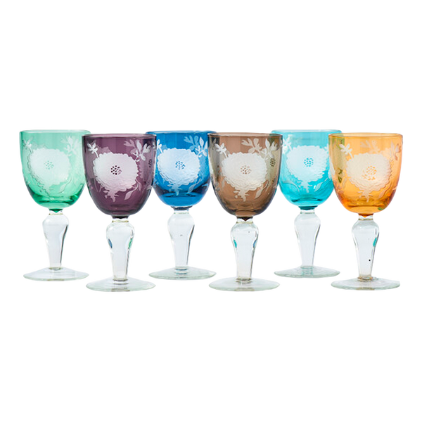 Copas para Vino Peony Polspotten (Set de 6)