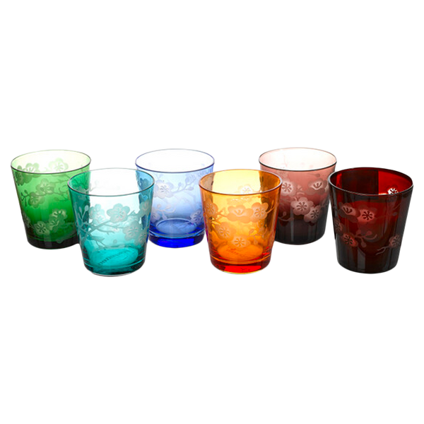 Vasos Blossom Polspotten (Set de 6)