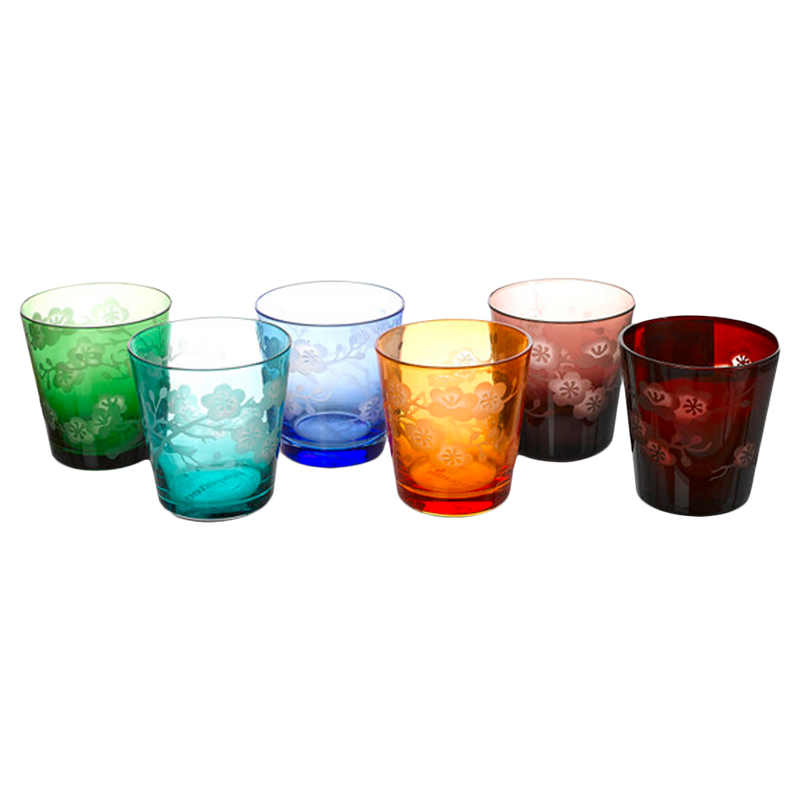 Vasos Blossom Polspotten (Set de 6)
