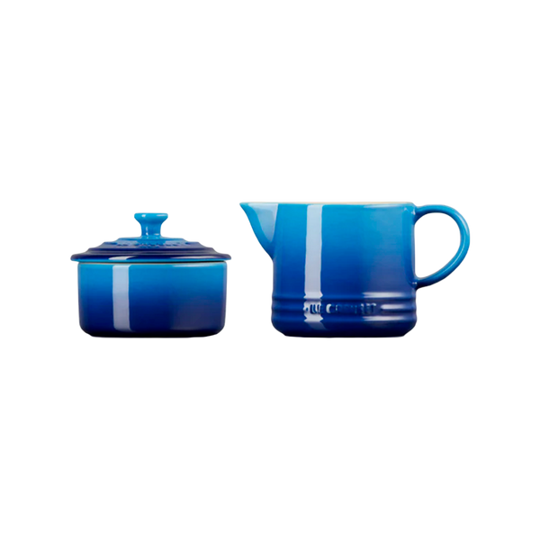 Set Cremera y Azucarero Azure Blue Le Creuset