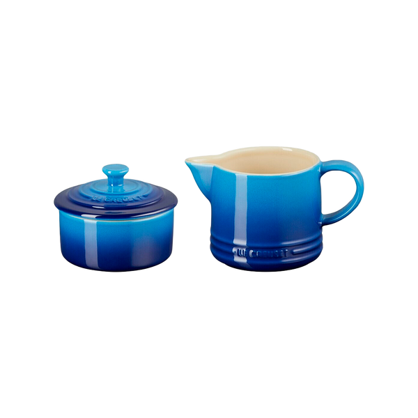 Set Cremera y Azucarero Azure Blue Le Creuset