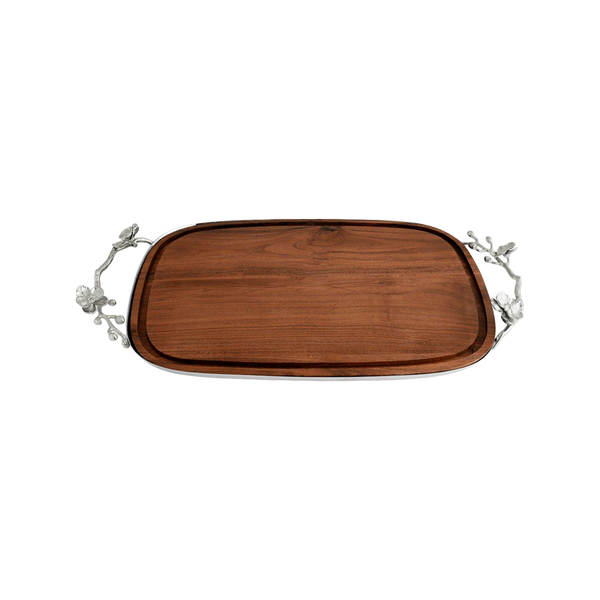 Bandeja de pan White Orchid Michael Aram