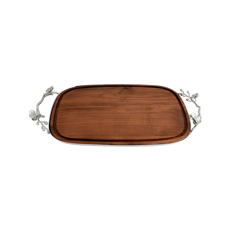 Bandeja de pan White Orchid Michael Aram