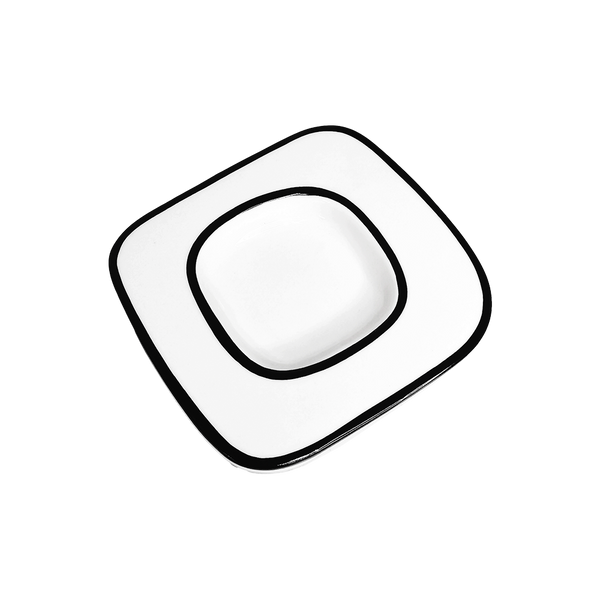 Bandeja Cuadrada Brick Black Ring Waylande Gregory