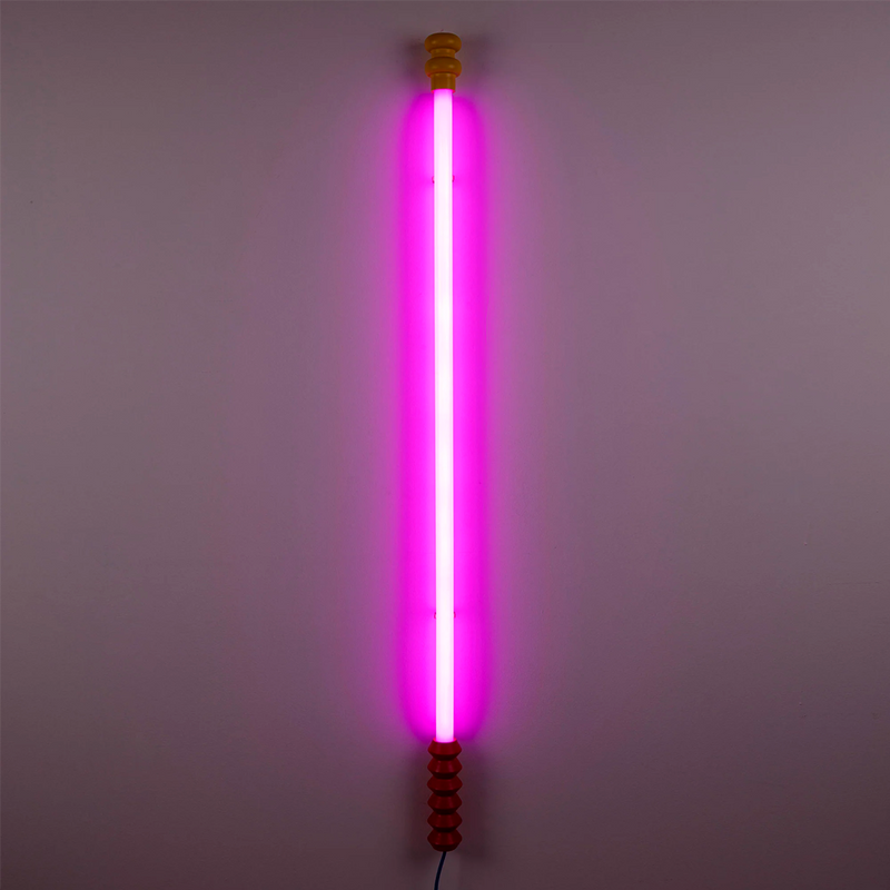 Lámpara LED Seletti Superlinea Fuchsia