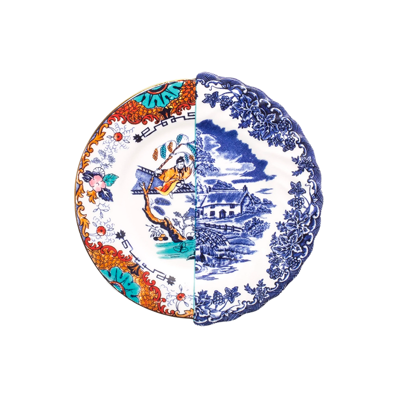 Plato de Postre Hybrid Waldrada Seletti