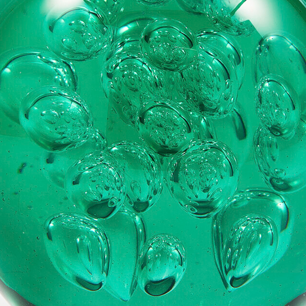 Adorno Bubble Glass Ball Polspotte Mediano