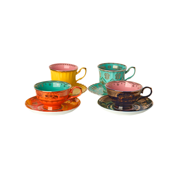 Tazas para Té Grandpa Polspotten (Set de 4)