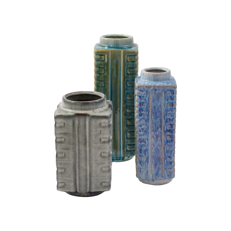 Floreros Small City Polspotten (Set de 3)