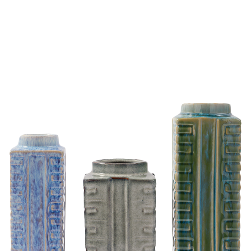 Floreros Small City Polspotten (Set de 3)