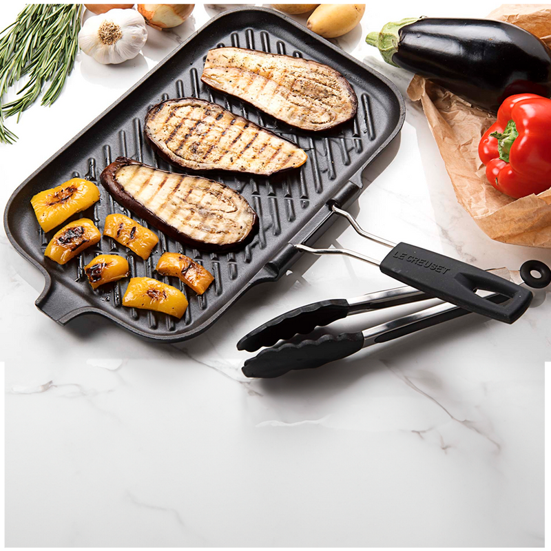Parrilla Rectangular Negro Mate 36 Le Creuset