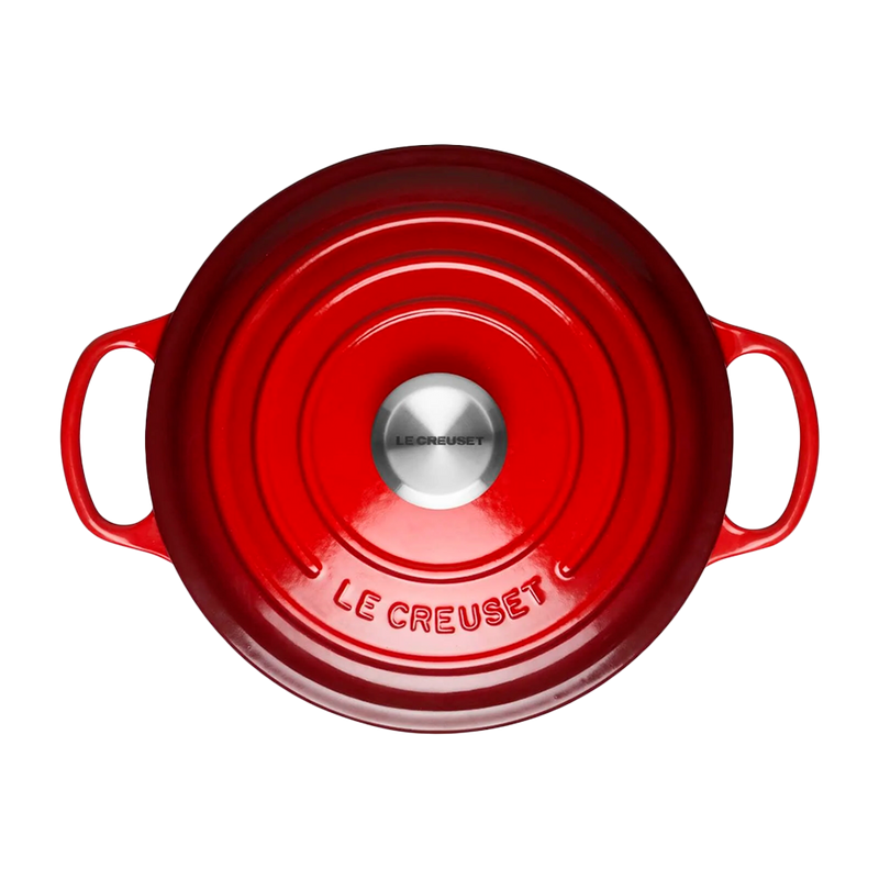 Olla Redonda Cocotte Rojo 30 Le Creuset