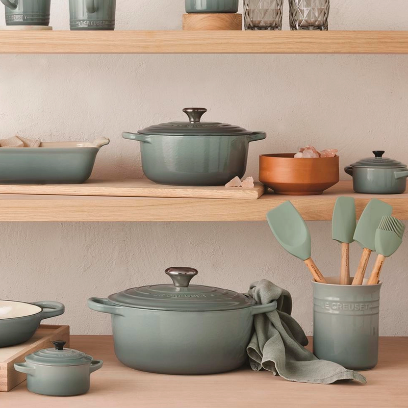 Olla Redonda Cocotte Sea Salt Le Creuset