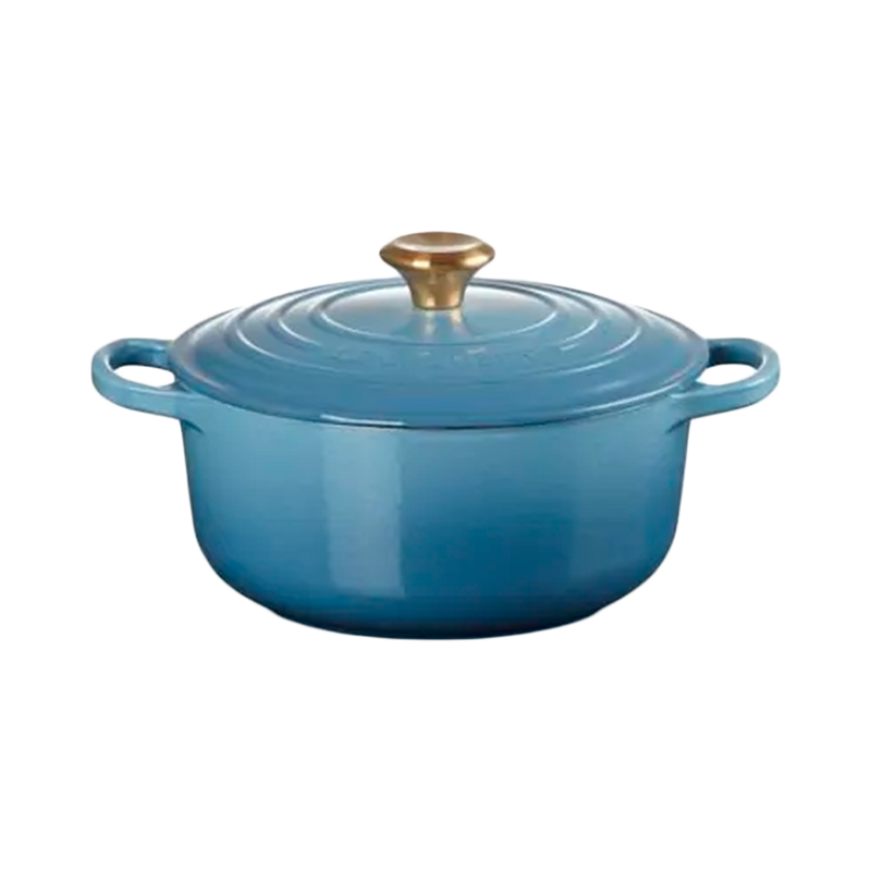 Olla Redonda Cocotte Chambray Le Creuset
