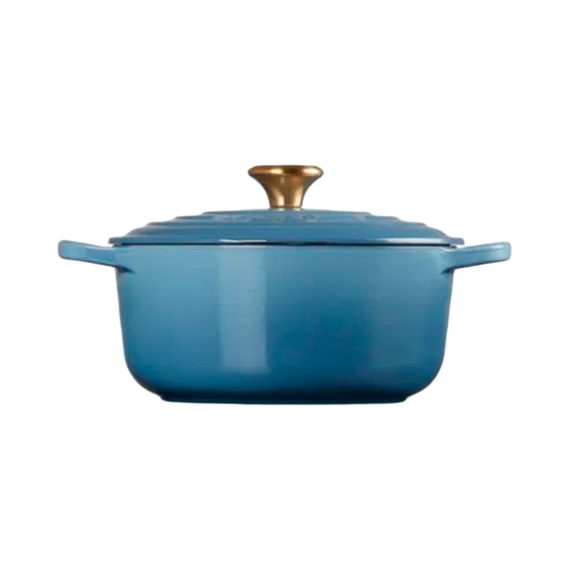 Olla Redonda Cocotte Chambray Le Creuset