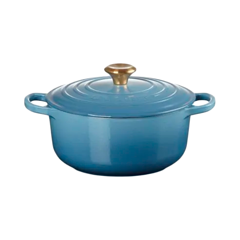 Olla Redonda Cocotte Chambray Le Creuset