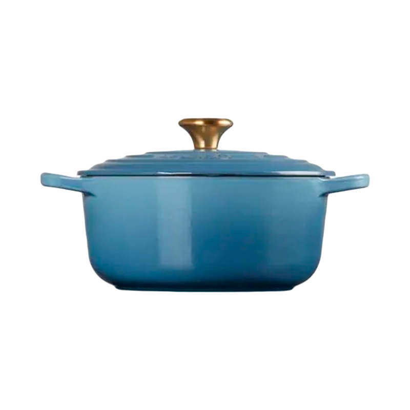 Olla Redonda Cocotte Chambray Le Creuset