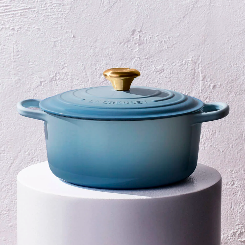 Olla Redonda Cocotte Chambray Le Creuset