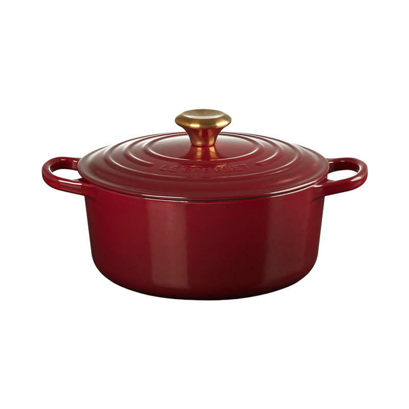 Olla Redonda Cocotte Granate Le Creuset