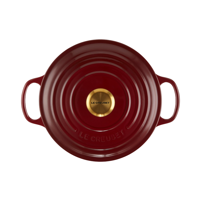 Olla Redonda Cocotte Granate Le Creuset