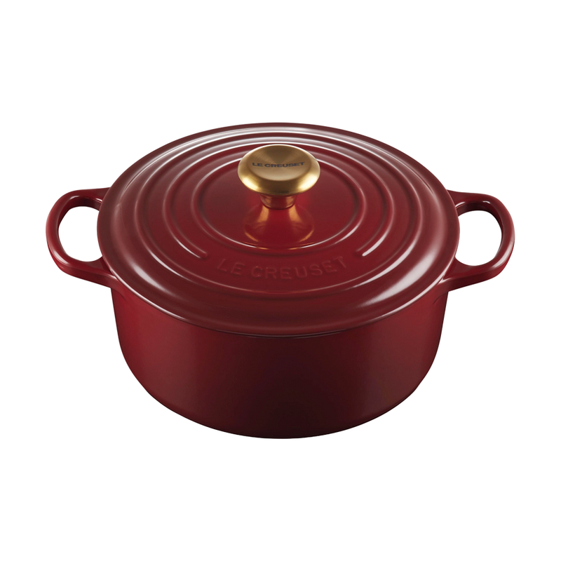 Olla Redonda Cocotte Granate Le Creuset