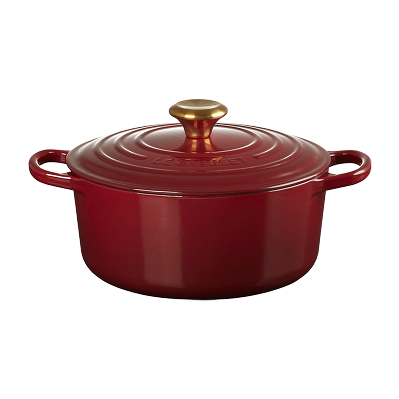 Olla Redonda Cocotte Granate Le Creuset