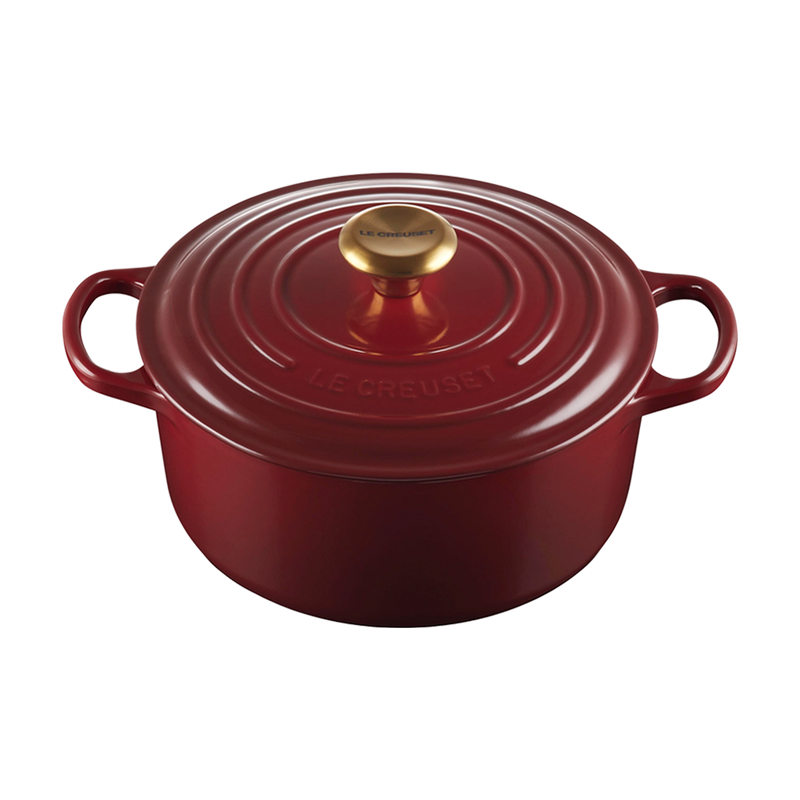 Olla Redonda Cocotte Granate Le Creuset