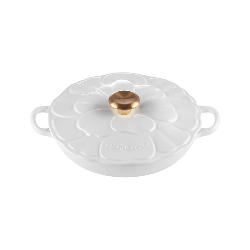Casserola Campagnard Blossom Blanco 26 Le Creuset