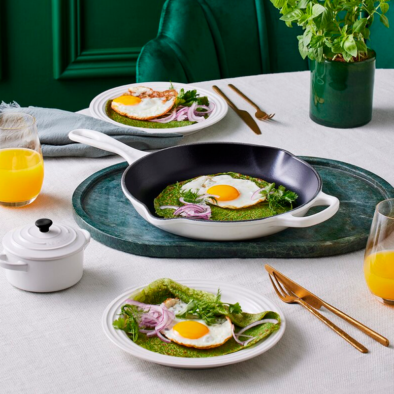 Sartén Redonda Skillet White 26 Le Creuset