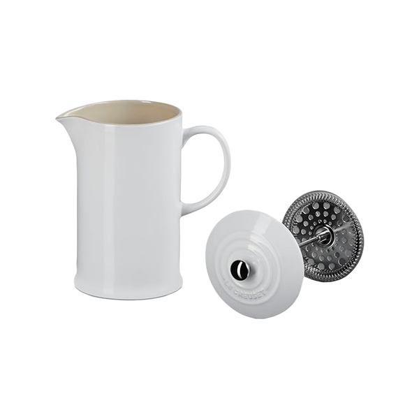 Cafetera French Press Blanco Le Creuset